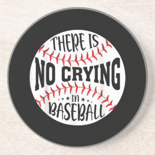 Dessous De Verre En Grès Il N'Y A Pas De Pleurage Au Baseball