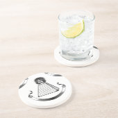 Dessous De Verre En Grès illuminati (Côté)