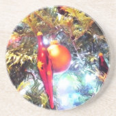 Dessous De Verre En Grès Illuminer les ornements (Devant)