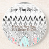 Dessous De Verre En Grès Impression d'art cadeau Fête des mariées (Devant)