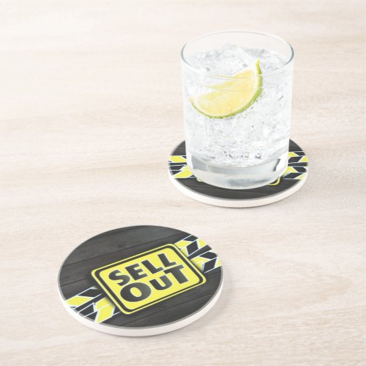 Dessous De Verre En Grès Impression d'art vendue (Côté)