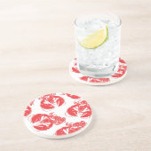 Dessous De Verre En Grès impression de homard (Côté)