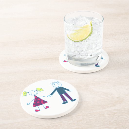 Dessous De Verre En Grès indéfini (Côté)
