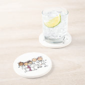 Dessous De Verre En Grès indéfini (Côté)