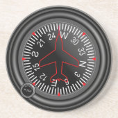 Dessous De Verre En Grès Indicateur de titre (Devant)