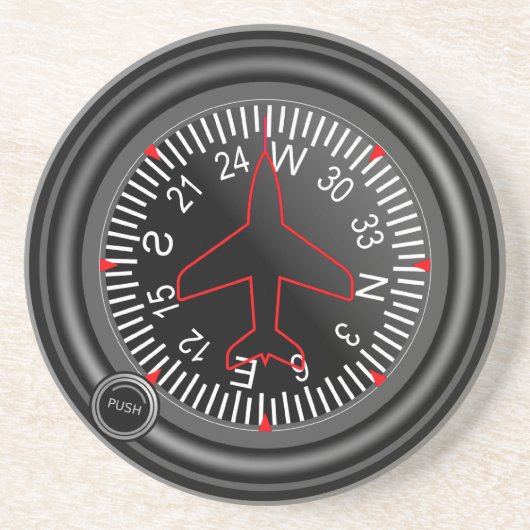 Dessous De Verre En Grès Indicateur de titre (Devant)