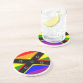 Dessous De Verre En Grès IndicateurCon (Côté)