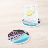 Dessous De Verre En Grès Infinité dans la couleur (Côté)