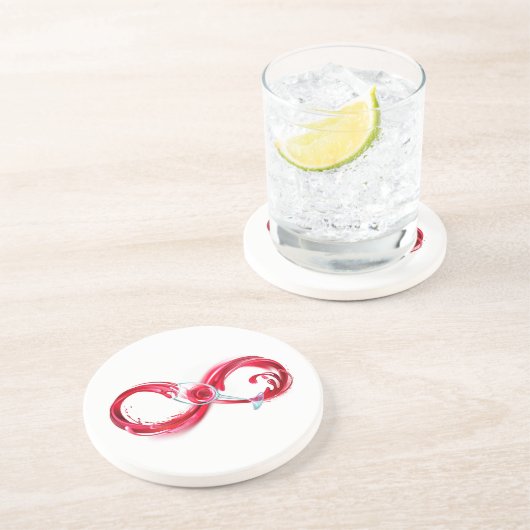 Dessous De Verre En Grès Infinity (Côté)
