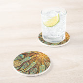 Dessous De Verre En Grès Inflorescence (Côté)