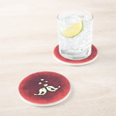 Dessous De Verre En Grès Inséparables (Côté)