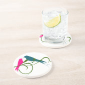 Dessous De Verre En Grès Inséparables (Côté)