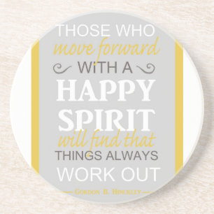 Dessous De Verre En Grès inspirationnel gordon b hinckley