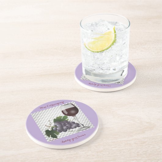 Dessous De Verre En Grès Inspiring Sandstone Coaster (Côté)