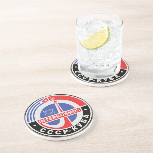 Dessous De Verre En Grès Interkosmos (Côté)