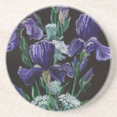 Dessous De Verre En Grès Iris (Devant)