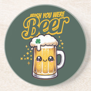 Dessous De Verre En Grès Irish You Were Beer Funny St Patrick’s Day