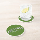 Dessous De Verre En Grès Irlandais - Trouble d'attitude (Côté)