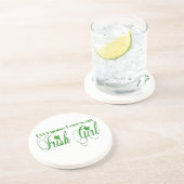 Dessous De Verre En Grès Irlandaise (Côté)