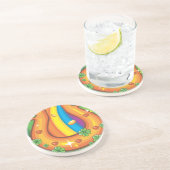 Dessous De Verre En Grès Irlande (Côté)