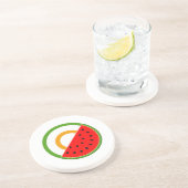 Dessous De Verre En Grès IRLANDE AVEC PALESTINE - Watermelon (Côté)