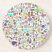 Dessous De Verre En Grès ispy (Devant)