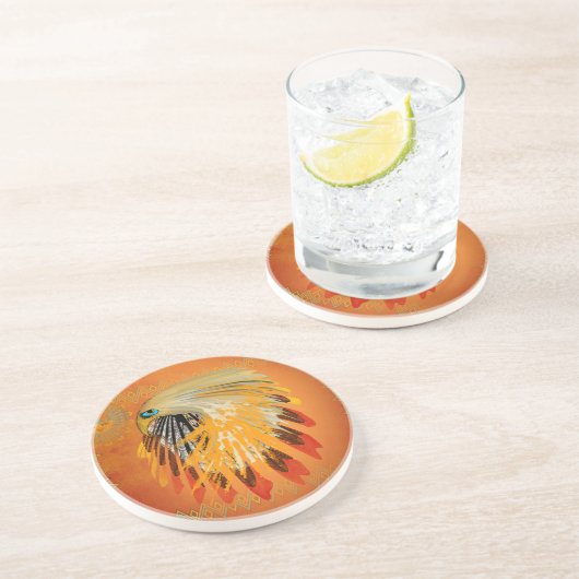 Dessous De Verre En Grès Itsá (Eagle) (Côté)