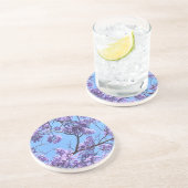 Dessous De Verre En Grès Jacaranda Blossoms (Côté)