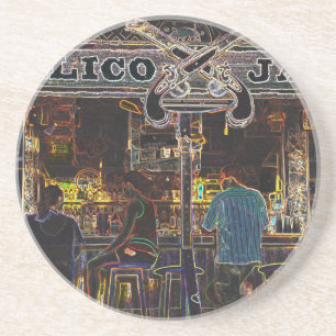 Dessous De Verre En Grès Jack Calico Grand Cayman Island
