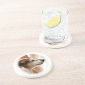 DESSOUS DE VERRE EN GRÈS JACK RUSSELL TERRIER CHIEN (Côté)