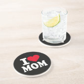 Dessous De Verre En Grès J'adore maman (Côté)