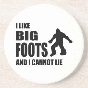Dessous De Verre En Grès J'aime Bigfoots et je ne peux pas me trouver