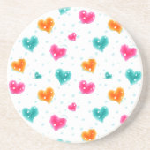 Dessous De Verre En Grès J'aime la neige Noël (Devant)