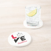 Dessous De Verre En Grès J'aime le triathlon (Côté)