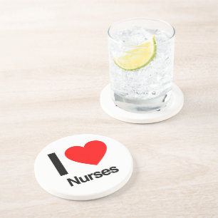Dessous De Verre En Grès j'aime les infirmières