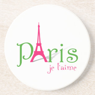 Dessous De Verre En Grès J'aime Paris