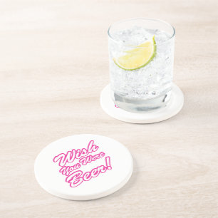 Dessous De Verre En Grès J'Aimerais Que Tu Sois Bière !