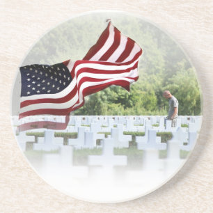 Dessous De Verre En Grès Jamais oublié - Jour commémoratif