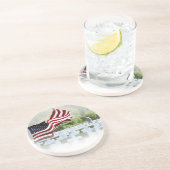 Dessous De Verre En Grès Jamais oublié - Jour commémoratif (Côté)