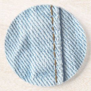 Dessous De Verre En Grès Jambe de jeans fanée