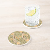 Dessous De Verre En Grès Jardin de jonquilles William Morris Fleur Classiqu (Côté)