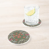 Dessous De Verre En Grès Jardin Fleur Classique Blackthorn de William Morri (Côté)