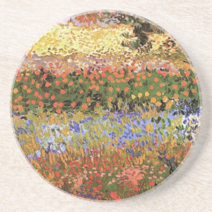 Dessous De Verre En Grès Jardin fleuri, Vincent van Gogh.
