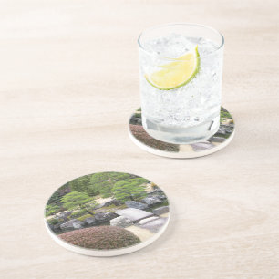 Dessous De Verre En Grès Jardin japonais 日 本 庭 園