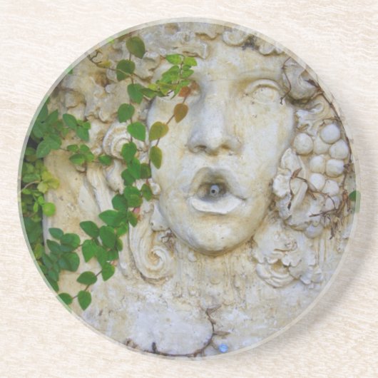 Dessous De Verre En Grès Jardin oublié (Devant)