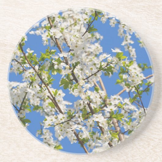 Dessous De Verre En Grès jardin printanier (Devant)