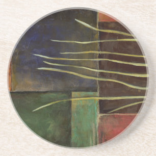 Dessous De Verre En Grès Jardin Zen I