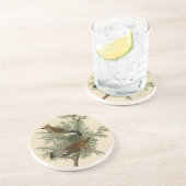 Dessous De Verre En Grès Jaseur d'Audubon (Côté)