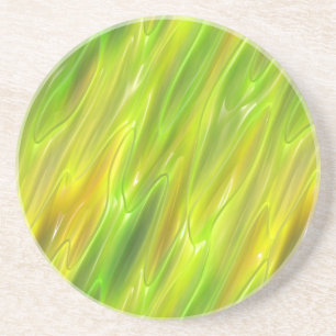 Dessous De Verre En Grès Jaune de liquide