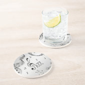 Dessous De Verre En Grès Jazz cool (Côté)